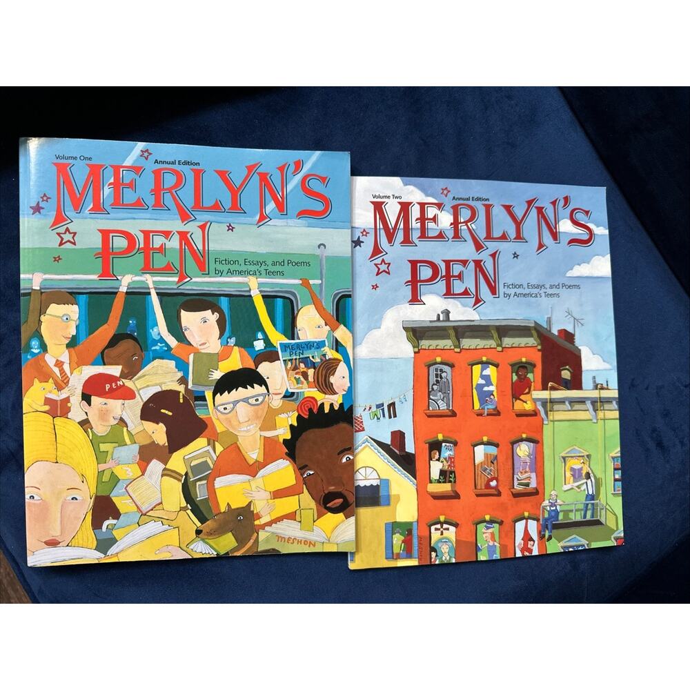 Merlyn’s‎ Pen Volumes I & II – Teen Fiction, Essays & Poems – Book Set
